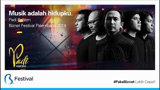 Padi Reborn Live at Biznet Festival Palembang 2019 (High Quality Sound)