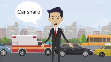 ✅ Best Car Share Service "Yetav"  Car Pooling || #Explainer Video Maker || 2D Animation