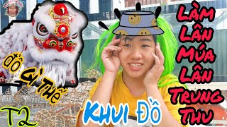 KN Khui Đồ Dùng làm Đầu Lân Múa Lân Vui Tết Trung Thu 2021 \ Cách Làm Đầu Lân Past 2 \ Lion Dance