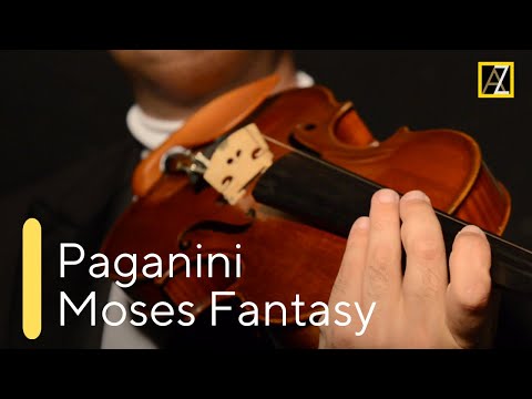 PAGANINI: Moses Fantasy - Antal Zalai, violin - classical music