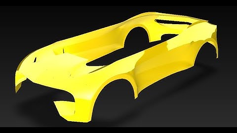 LOTUS ELETRE - Autodesk Alias Autostudio - SubD Modeling - Car Modeling (ENG) - P2
