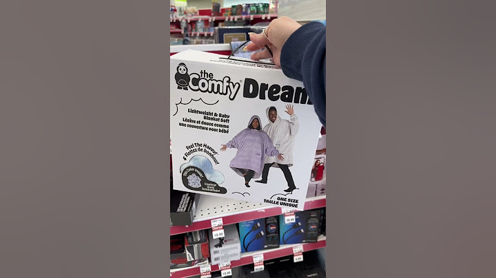 The comfy was shocking