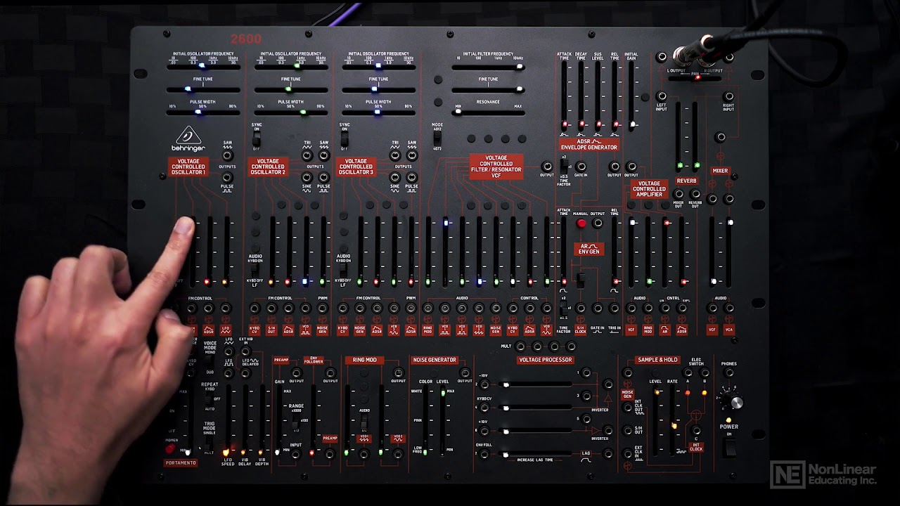 Behringer 2600 101: Behringer 2600 In Depth - Voltage Controlled Oscillator 1