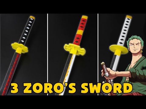 Lego Anime Roronoa Zoro Enma Sandai Kitetsu Sword One Piece Figure -  Kitetsu Sword G