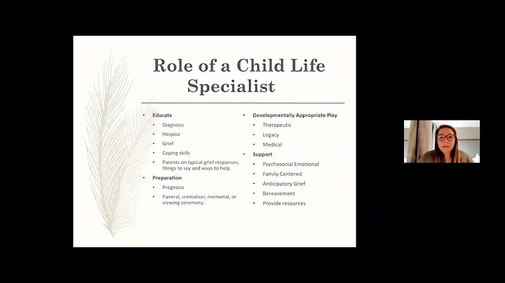 Children & Grief Talk with Sarah Leavitt
