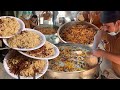 Street Food Hyderabad | Hyderabadi Chicken Biryani & Masala Beef Pulao | Hyderabadi Dum Biryani