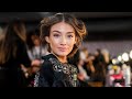 Lorena rae backstage at victoria secret fashion show 2018