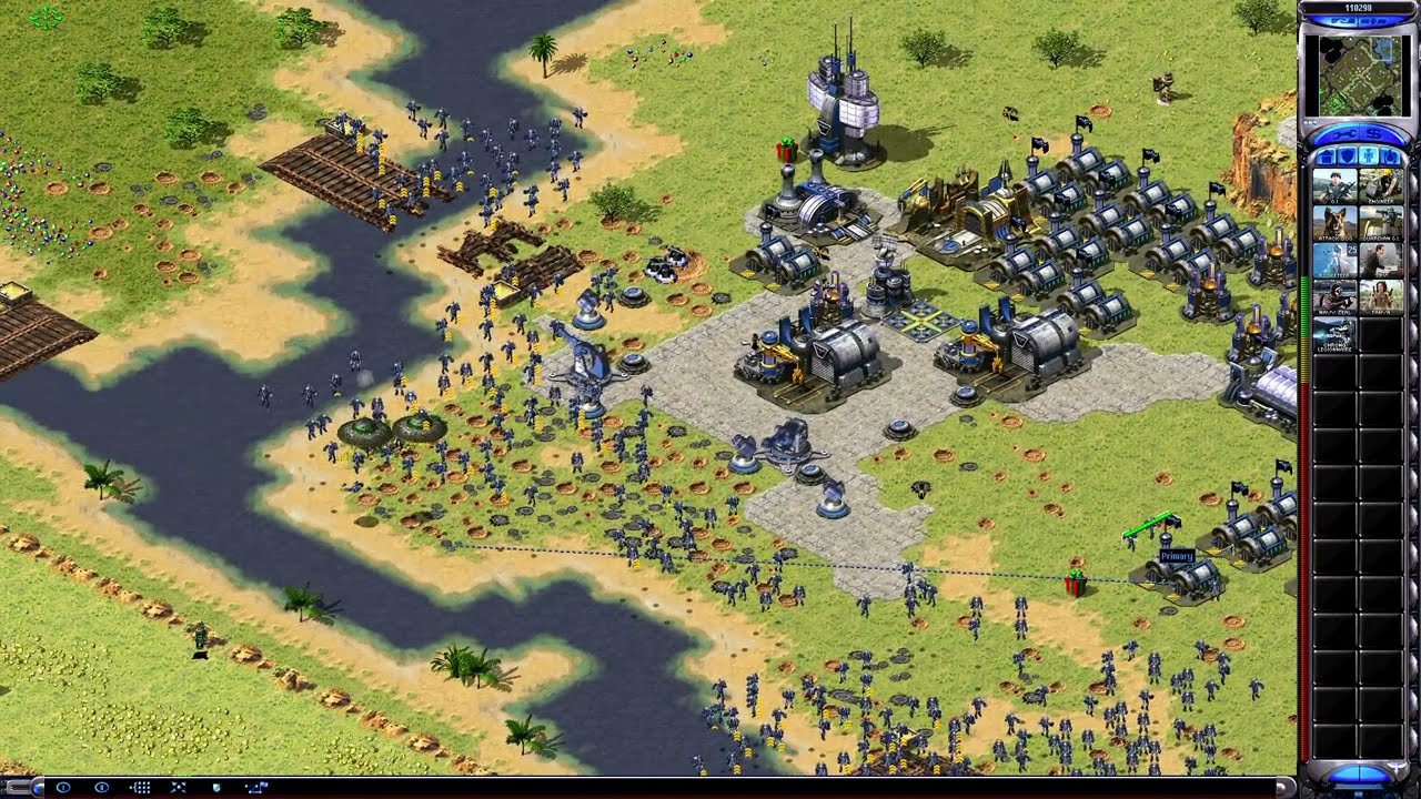 Red Alert 2 Gameplay | Classic Command & Conquer Nostalgia | [Nazi Gold]