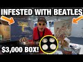 INFESTED w/ BEATLES $3,000 IN 1 BOX ~ EXTREME UNBOXING STORAGE WARS MYSTERY BOXES ~ STORAGE FINDS