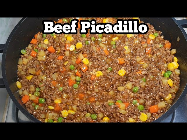 Beef Giniling (Filipino Picadillo)