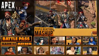 Apex Legends Season 8 – Mayhem Battle PassTrailer [ Reaction Mashup Video ]