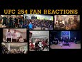 EPIC UFC 254 Fan Reactions to KHABIB Nurmagomedov Submitting JUSTIN Gaethje * Extended Compilation *