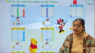 Smart Books Publishers Math Class 1 Chapter -2 Numerals on Abacus