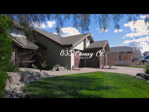 835 CHeney Ct, Lodi, CA home video tour