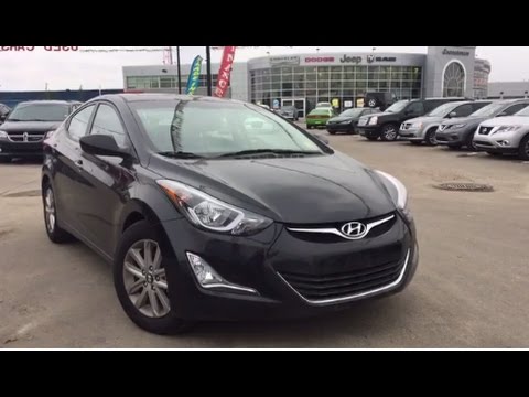 2015 Hyundai Elantra Sport Sunroof Black Noir Crosstown Auto Centre