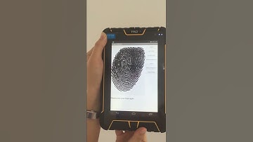 rugged tablet pc fingerprinter data collector android