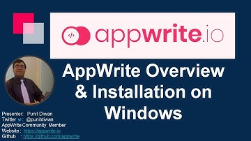 AppWrite - Overview with installation (Windows)