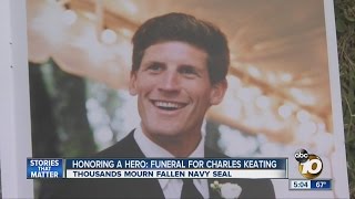 Honoring a Hero: Funeral held for Charles Keating