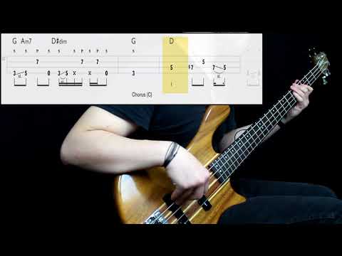 red-hot-chili-peppers---naked-in-the-rain-(bass-only)-(play-along-tabs-in-video)