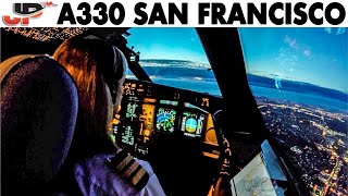 FIONA Pilots the Airbus A330 out of San Francisco
