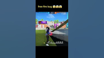 free fire omg 😱 glitch 🥵 and bug 😱 #freefire #ffshort#short