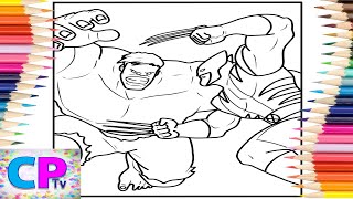 Famous Hulk Fights Against Wolverine/Hulk and Wolverine Coloring Pages/Elektronomia - Collide [NCS Release] Wealth