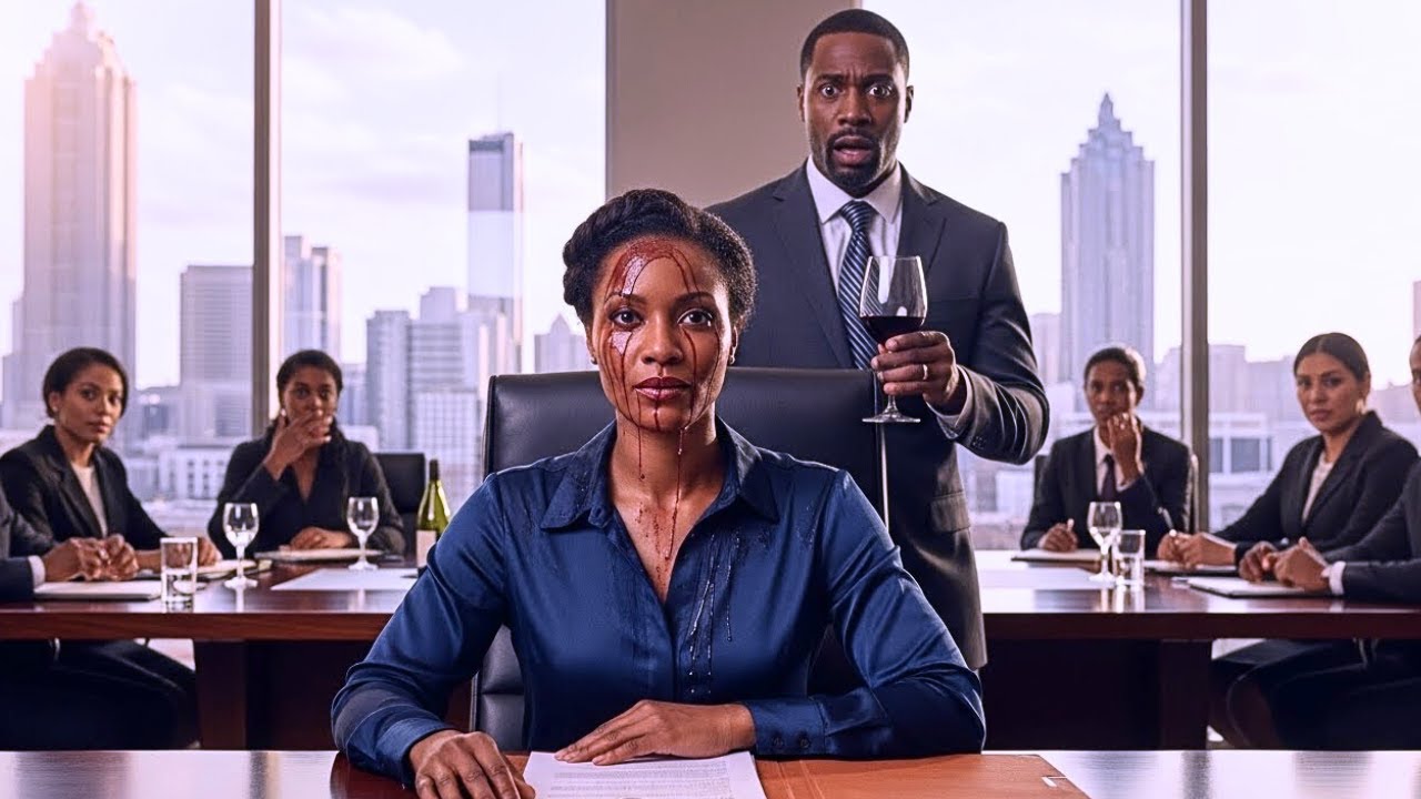 My Husband Poured Wine on Me at a $900M Deal Signing — Unaware I Owned Everything, Minutes Later...