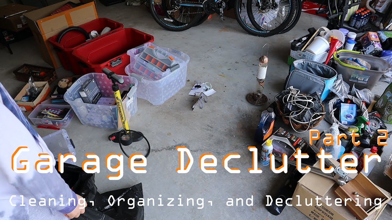 Major Garage Declutter (Part 2) - YouTube