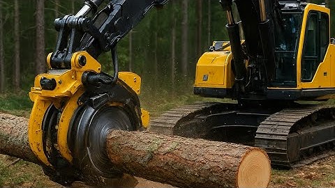 This All-In-One Logging Machine Is Insane — It Cuts, Strips & Slices in Seconds! 