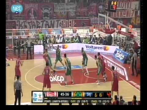 Basket 2011/12 - Olympiakos Vs Panathinaikos 84-78(Final Game 1)