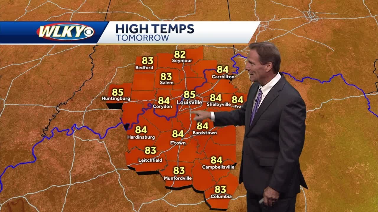 Dry & warm Wednesday followed by another rain chance - YouTube