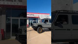 New episode up on the full build and drive of this custom Gwagon Crewcab Pickup Truck AMG G63