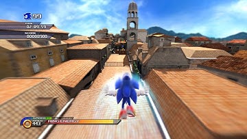 Sonic Unleashed | Rooftop Run Act 1 | 4K