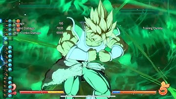 DBFZ v1.25 DBS Broly 5M Sparkless TOD Combo