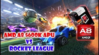 Rocket League en ordenador viejo AMD A8 5600K APU Radeon HD 7560D ordenador de hace 9 años