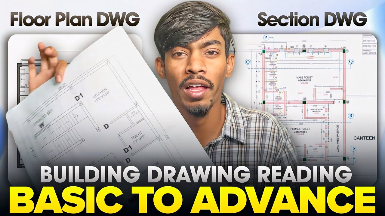 How to Read Building Drawings at Site 🔥 | Basic to Advance Drawing ...