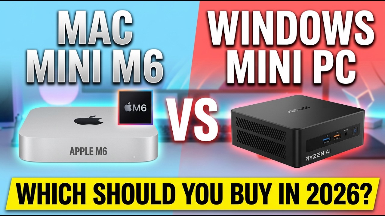 Mac Mini M6 vs Windows Mini PC: Which One Should You Buy in 2026