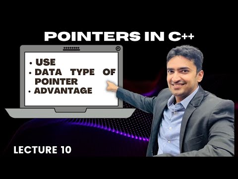 C++ Pointers Made Easy|| Step by Step Tutorial for Beginners|| Solved Example||  Lecture 10
