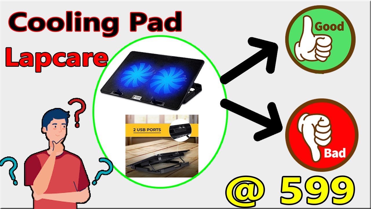 LAPCARE Cooling Pad Cooling pad for laptop under 600 YouTube