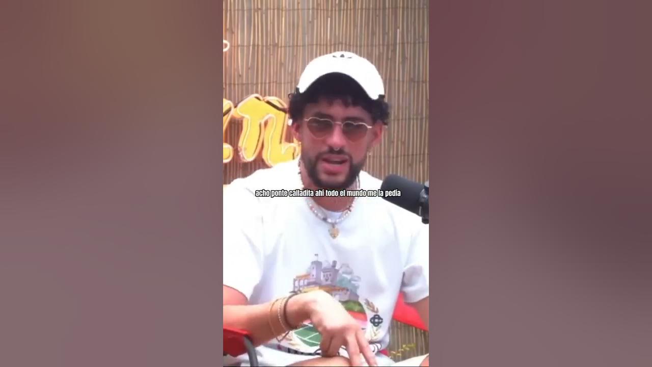 Bad Bunny habla sobre CALLAITA #short #badbunny #callaita