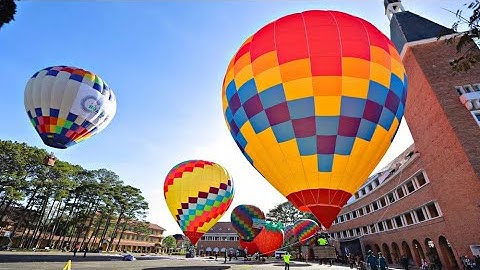 Lễ hội khinh khí cầu tại Đà Lạt 2025🇻🇳