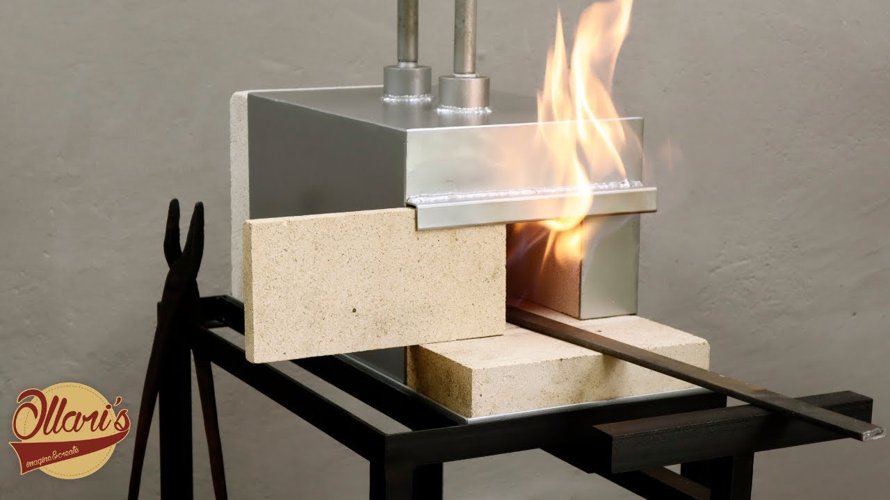 GPW 99 - DIY Gas Forge with Hard Fire Brick 