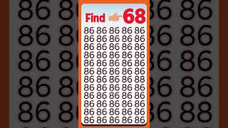 😱 YOU’LL NEVER SPOT IT! #education #mathstricks #puzzle #iqtest #quiz #viral #maths