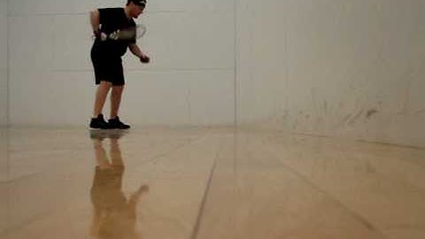 Racquetball - Forehand Down The Line