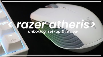 📦  razer atheris—; unboxing, set-up & mini review