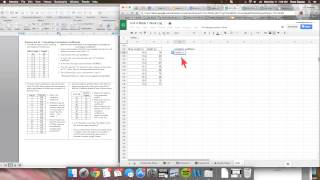 Google Spreadsheets: Use CORREL for correlation Coefficient.webm