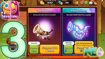 Cookie Wars: Gameplay Walkthrough Part 3 - Gacha (iOS, Android)