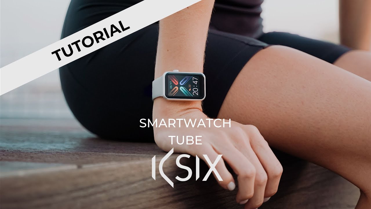 Ksix Tube smartwatch, 1,57 Multitouch Display, BT 5.0 + 4.0BLE, 7 days,  Monitoring, Multisport Mode, Waterproof, Black