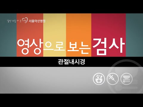 관절내시경 [영상으로 보는 검사]