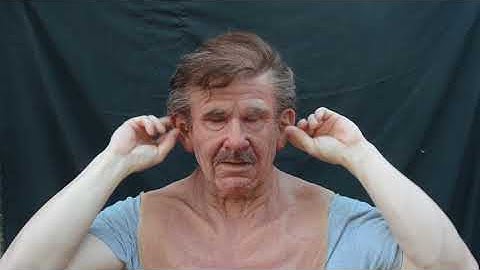 The Old man silicone mask by Metamorphose masks Making and Unmasking